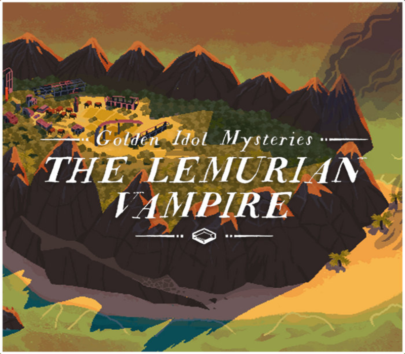 The Case of the Golden Idol - Golden Idol Mysteries: The Lemurian Vampire DLC Steam CD Key Logo