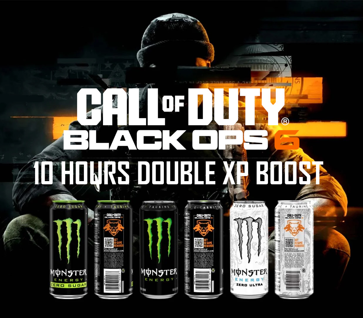 Call of Duty: Black Ops 6 - 10 Hours Double XP Boost DLC PC/PS4/PS5/XBOX One/Series X|S CD Key Logo