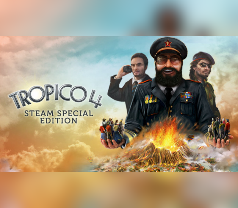 Tropico 4 PC Steam CD Key Logo
