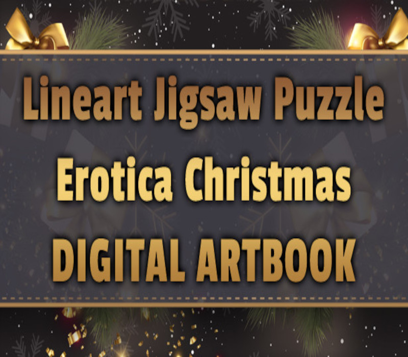LineArt Jigsaw Puzzle - Erotica Christmas ArtBook DLC Steam CD Key Logo