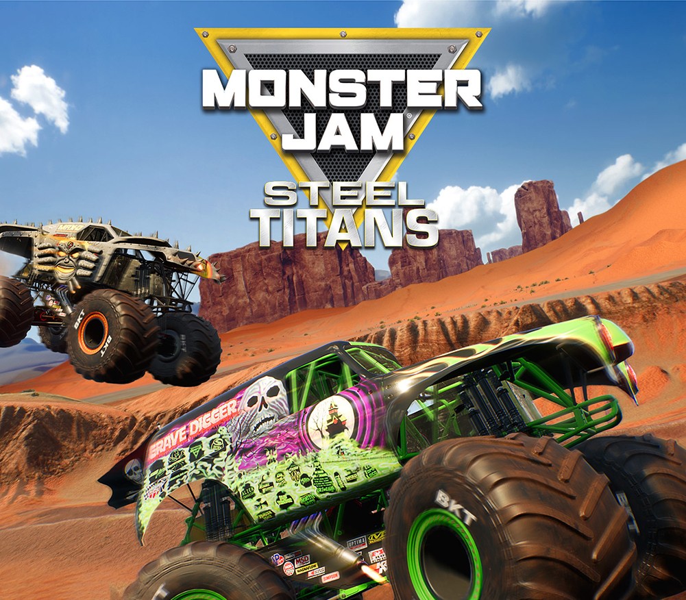 Monster Jam Steel Titans AR XBOX One CD Key Logo