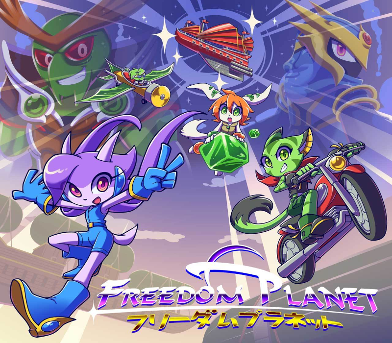 Freedom Planet PC Steam CD Key Logo