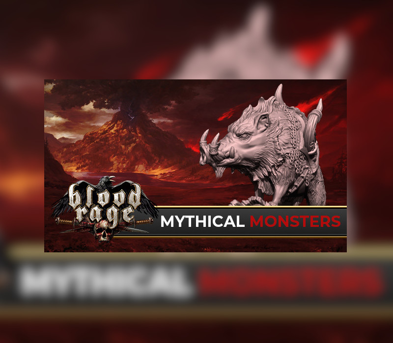 Blood Rage: Digital Edition - Mythical Monsters DLC EU PC Steam CD Key Logo