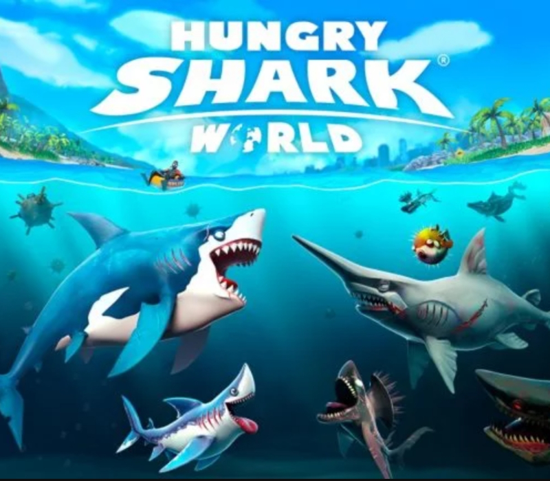 Hungry Shark World EU XBOX One CD Key Logo