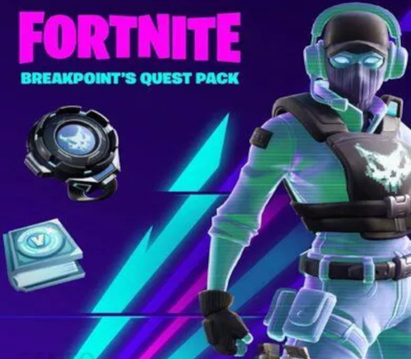 Fortnite - Breakpoint's Quest Pack + 1000 V-Bucks Challenge DLC AR XBOX One / Xbox Series X|S CD Key Logo