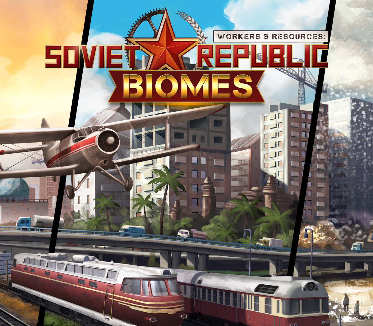 Workers & Resources: Soviet Republic - Biomes DLC PC Steam CD Key Logo