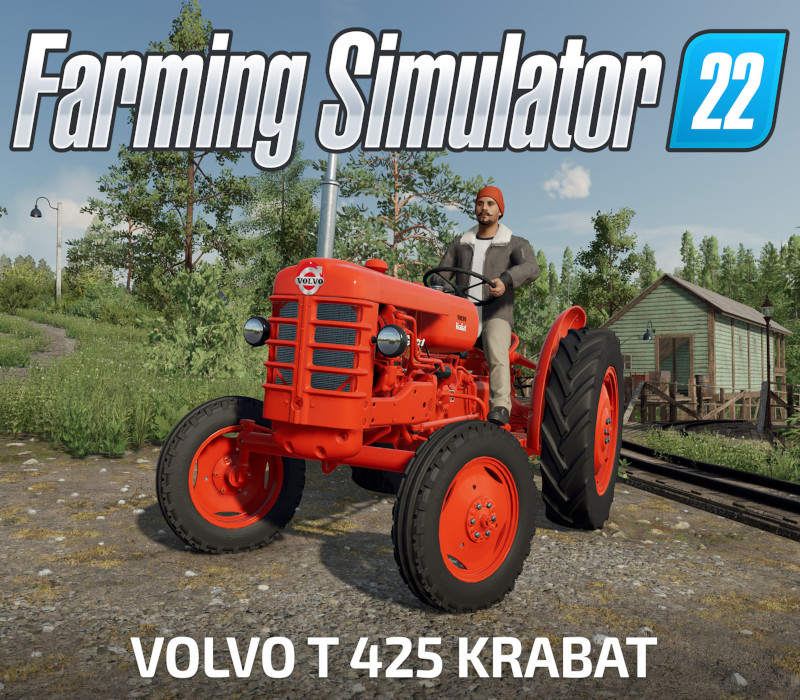 Farming Simulator 22 - Volvo T 425 Krabat DLC PC Steam CD Key Logo