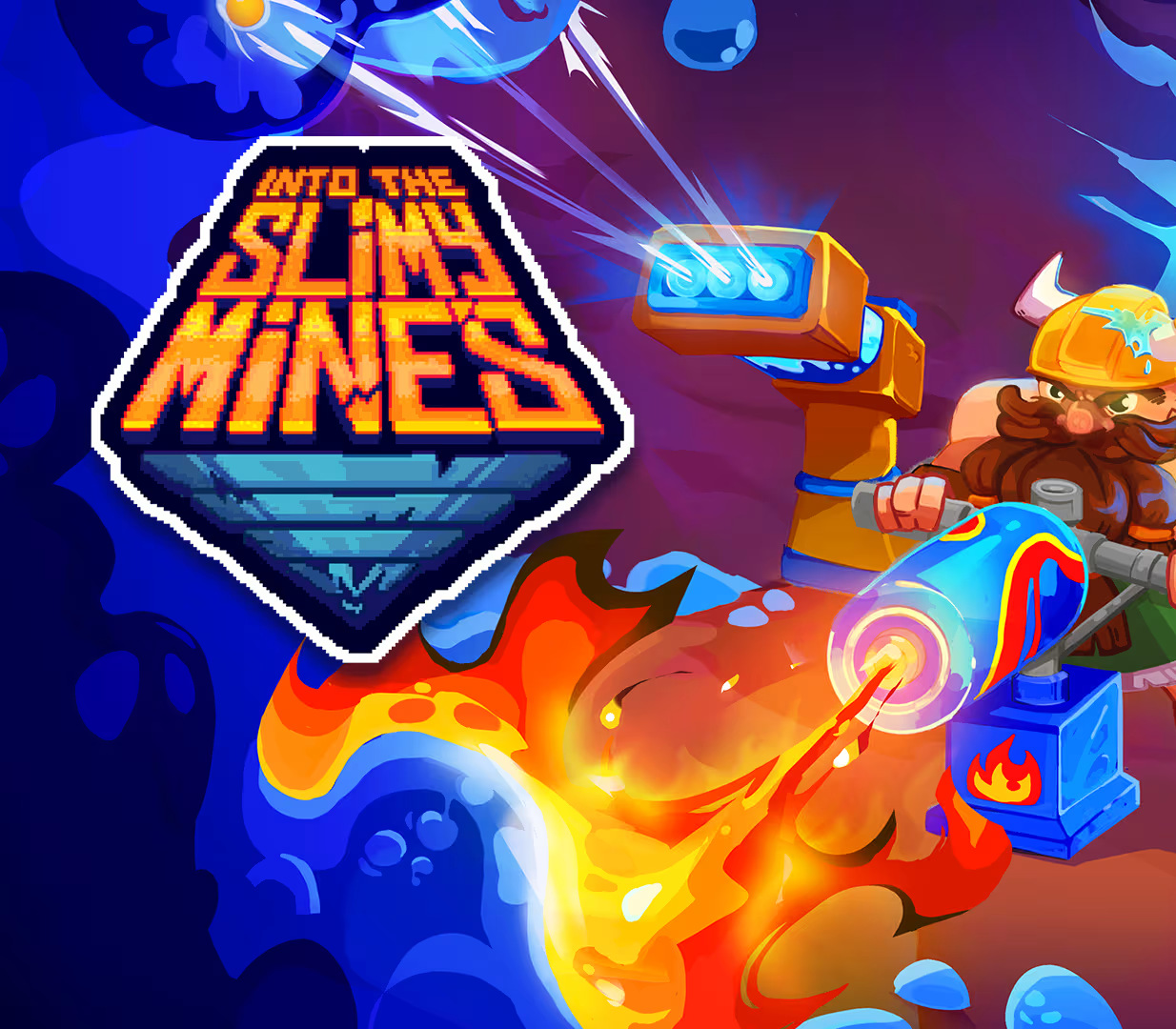 Into the Slimy Mines PC Steam CD Key Logo