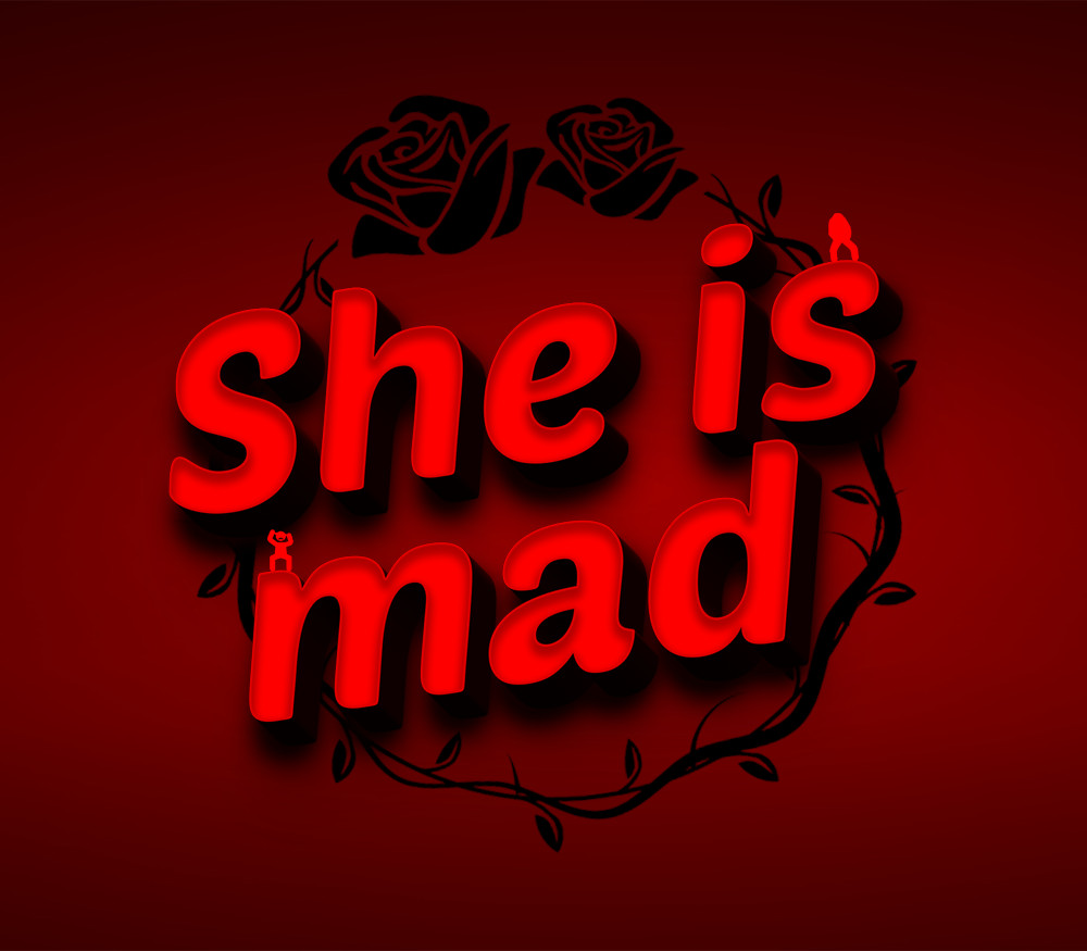 She is mad PC Steam CD Key Logo