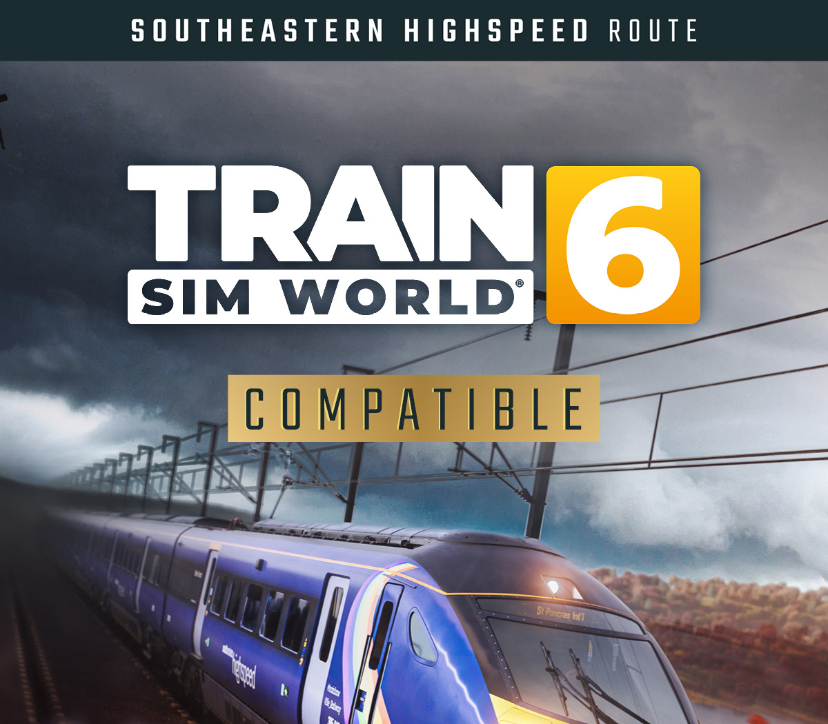 Train Sim World 6: Southeastern Highspeed: London St Pancras - Ashford Intl & Faversham DLC EU XBOX One / Xbox Series X|S / PC CD Key Logo