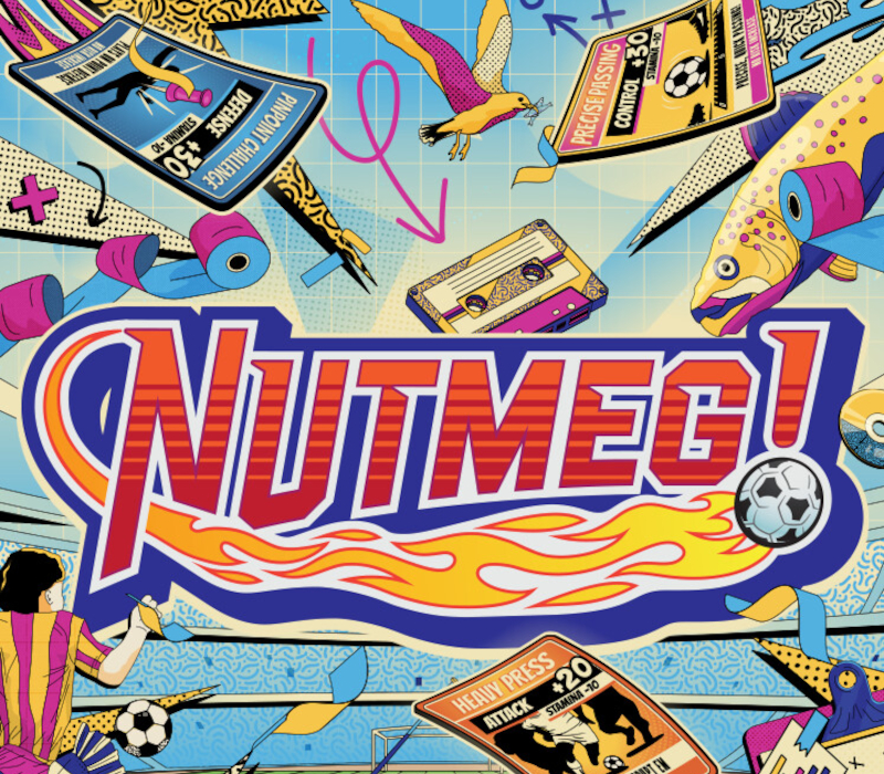 NUTMEG! A Nostalgic Deckbuilding Football Manager EU PC Steam CD Key Logo