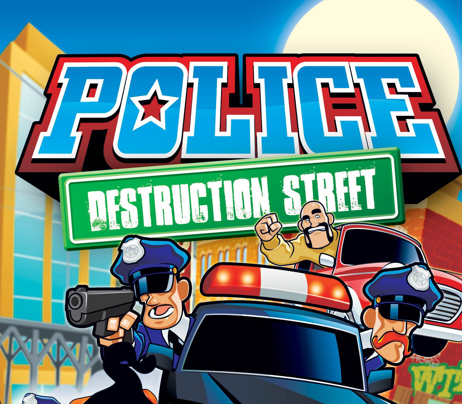 Police: Destruction Street Steam CD Key Logo