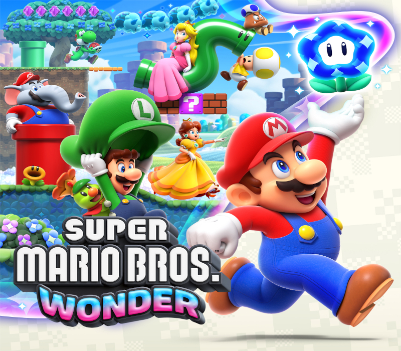 Super Mario Bros. Wonder JP Nintendo Switch CD Key Logo