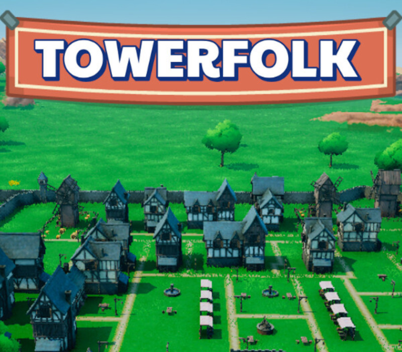 Towerfolk PC Steam CD Key Logo