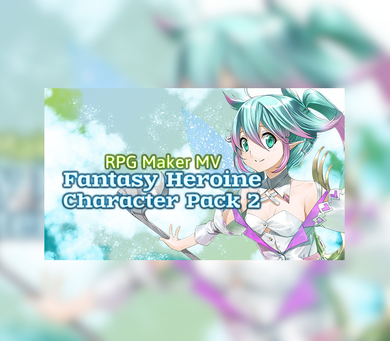 RPG Maker MV - Fantasy Heroine Character Pack 2 DLC EU Steam CD Key Logo
