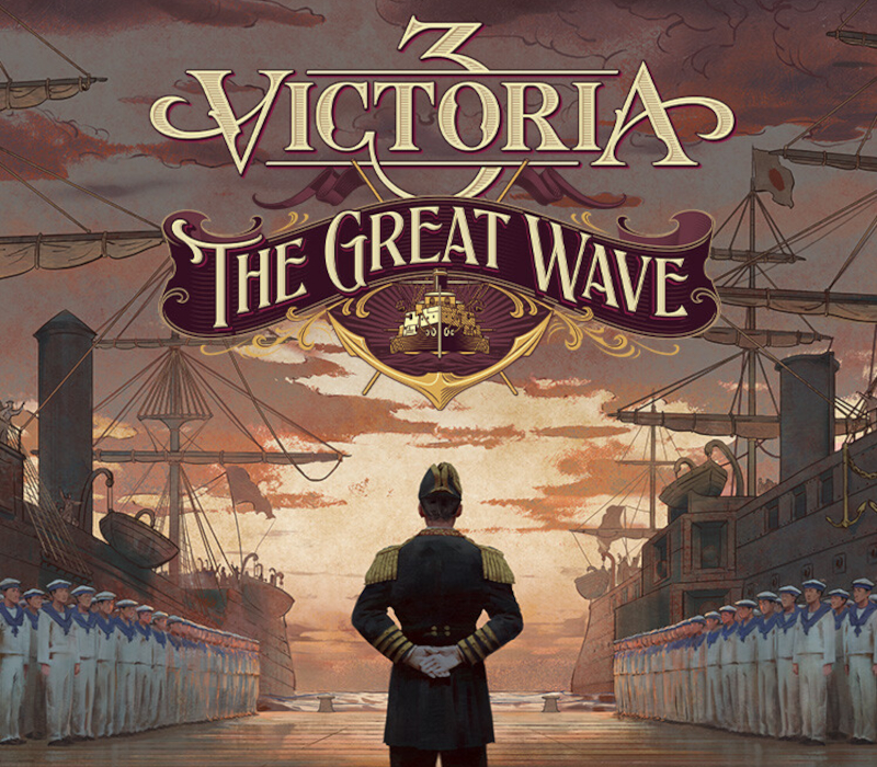 Victoria 3 - The Great Wave Expansion DLC PC Steam CD Key Logo