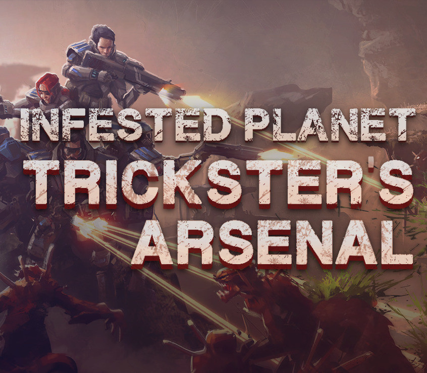 Infested Planet - Trickster's Arsenal DLC Steam CD Key Logo
