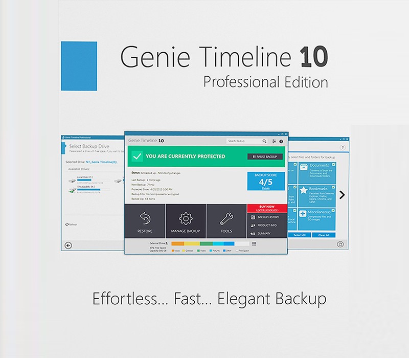Genie Timeline Professional 10 CD Key Logo
