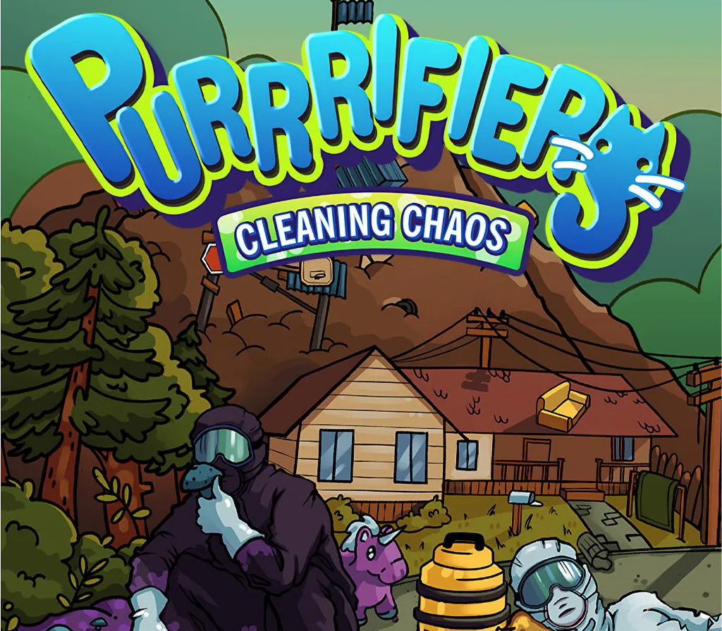 Purrrifiers: Cleaning Chaos PC Steam CD Key Logo