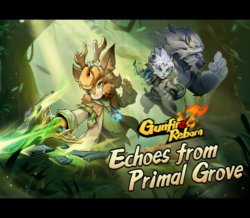 Gunfire Reborn - Echoes From Primal Grove DLC PC Steam CD Key Logo
