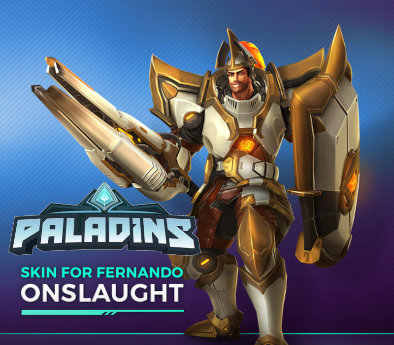 Paladins - Fernando Onslaught Skin Digital Download Key Logo