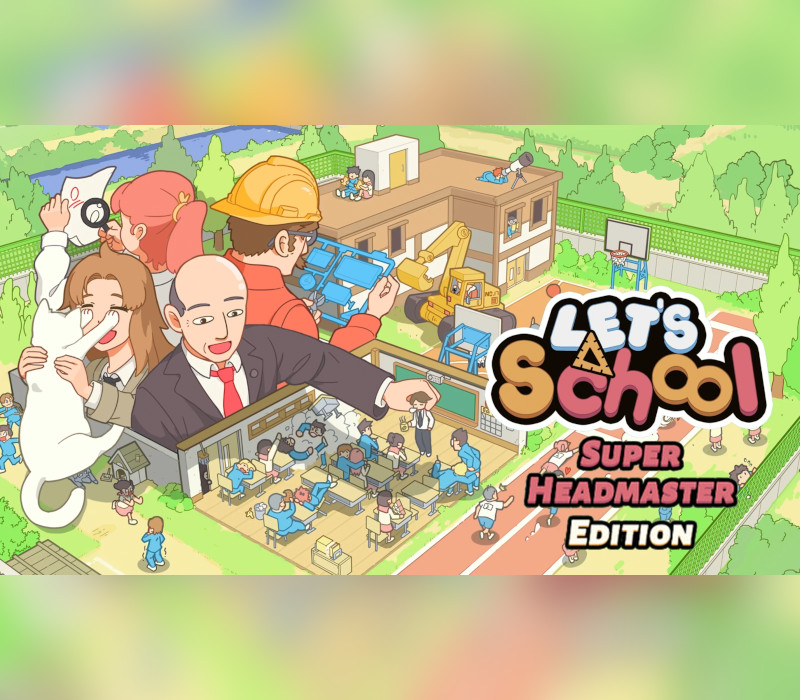 Let's School - Super Headmaster Edition PC Steam CD Key Logo
