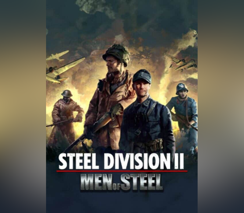 Steel Division 2 - Men of Steel DLC PC Steam CD Key Logo