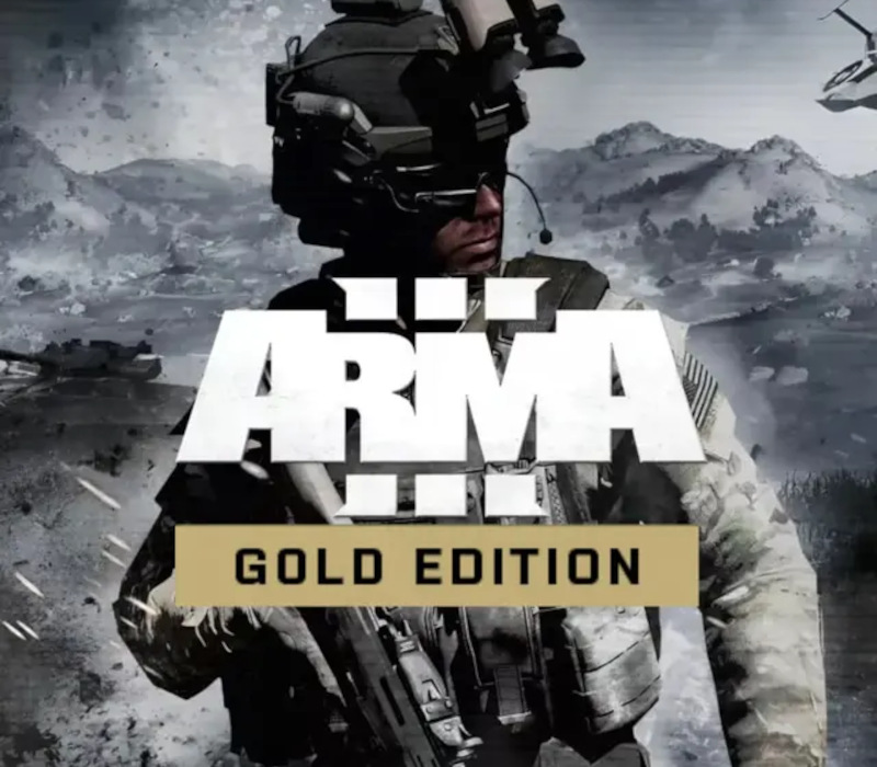 Arma 3 Gold Edition PC Steam CD Key Logo