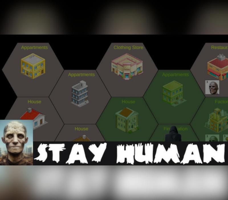 Stay Human PC Steam CD Key Logo