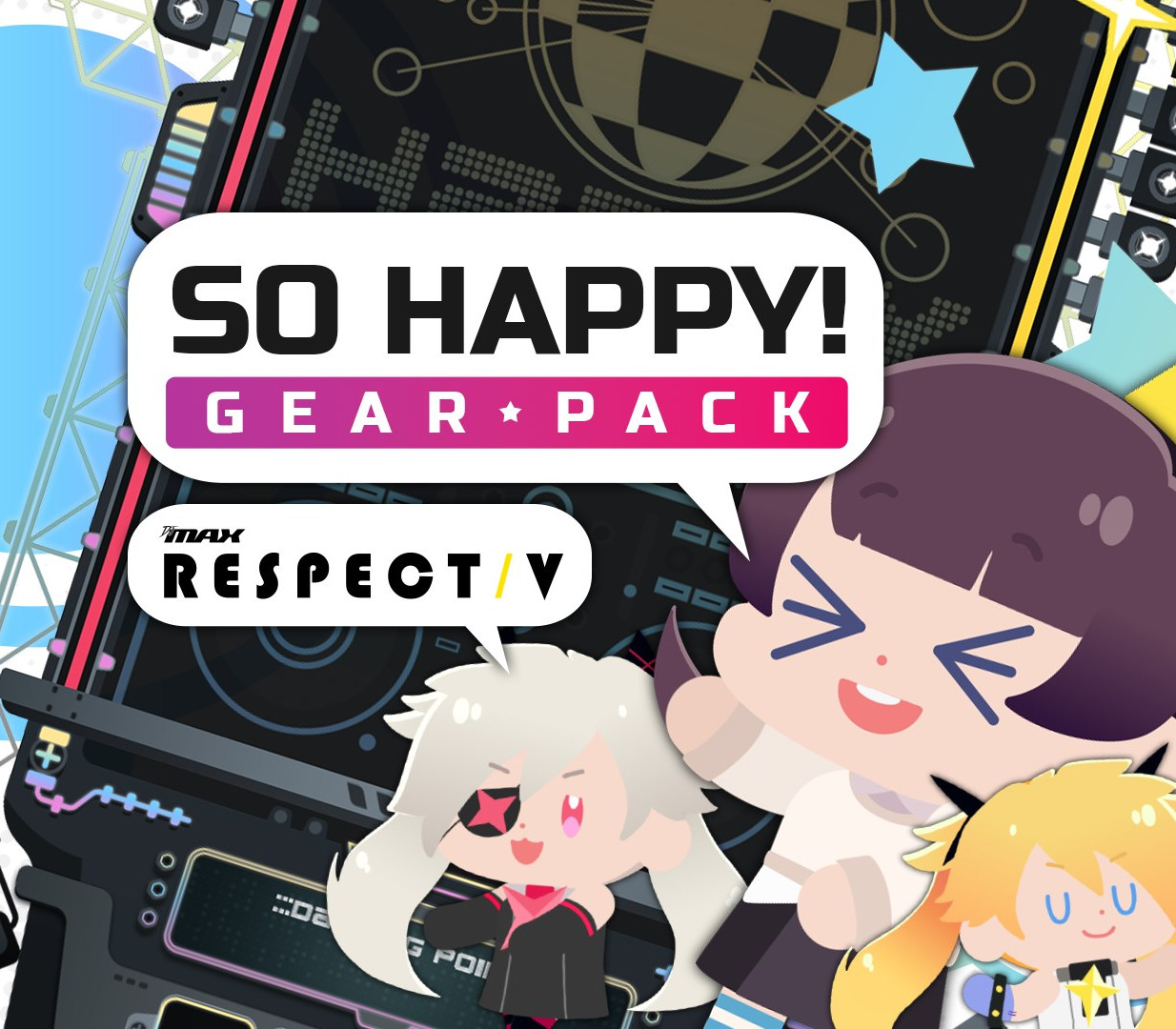 DJMAX RESPECT V - So Happy Gear Pack DLC Steam CD Key Logo