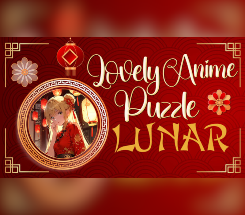 Lovely Anime Puzzle: Lunar PC Steam CD Key Logo