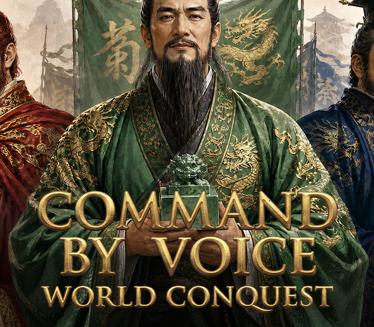 Command by Voice: World Conquest! PC Steam CD Key Logo