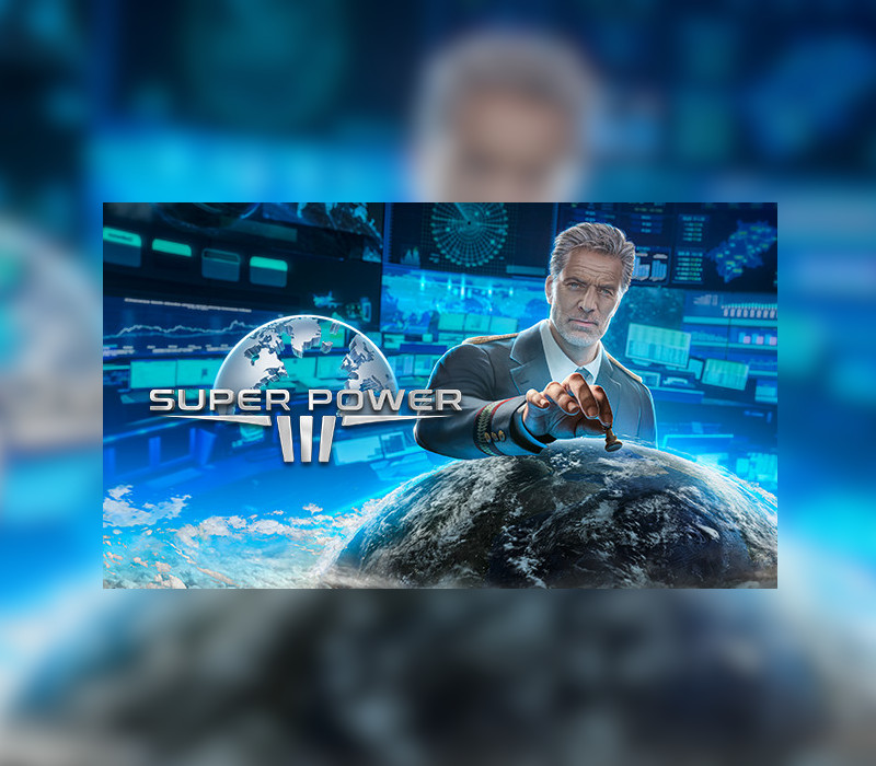 SuperPower 3 EU PC Steam CD Key Logo