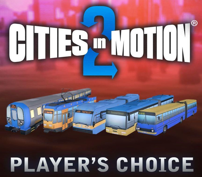 Cities in Motion 2 - Players Choice Vehicle Pack DLC Steam CD Key Logo