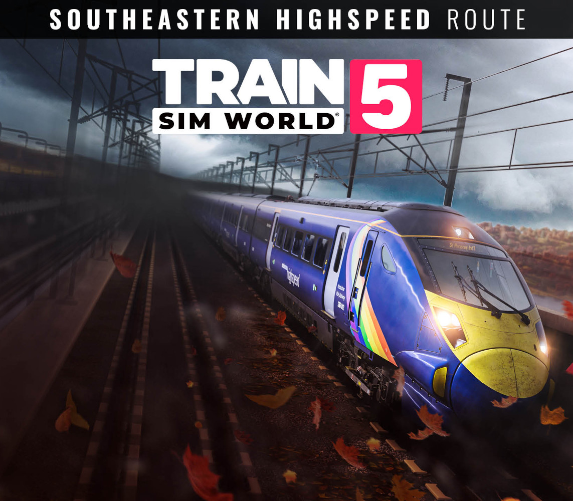 Train Sim World 5: Southeastern Highspeed: London St Pancras - Ashford Intl & Faversham Route Add-On DLC PC Steam CD Key Logo