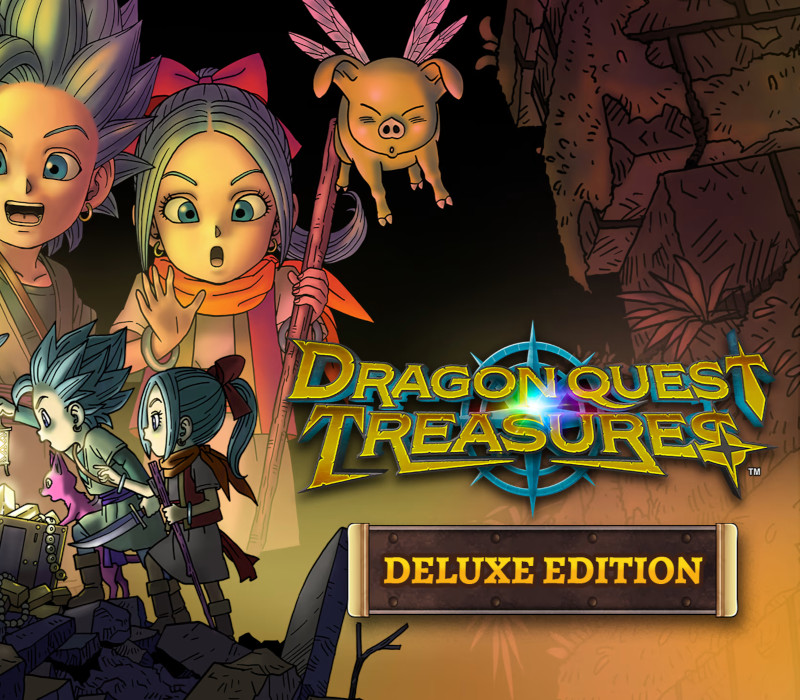 Dragon Quest Treasures Digital Deluxe Edition PC Steam CD Key Logo