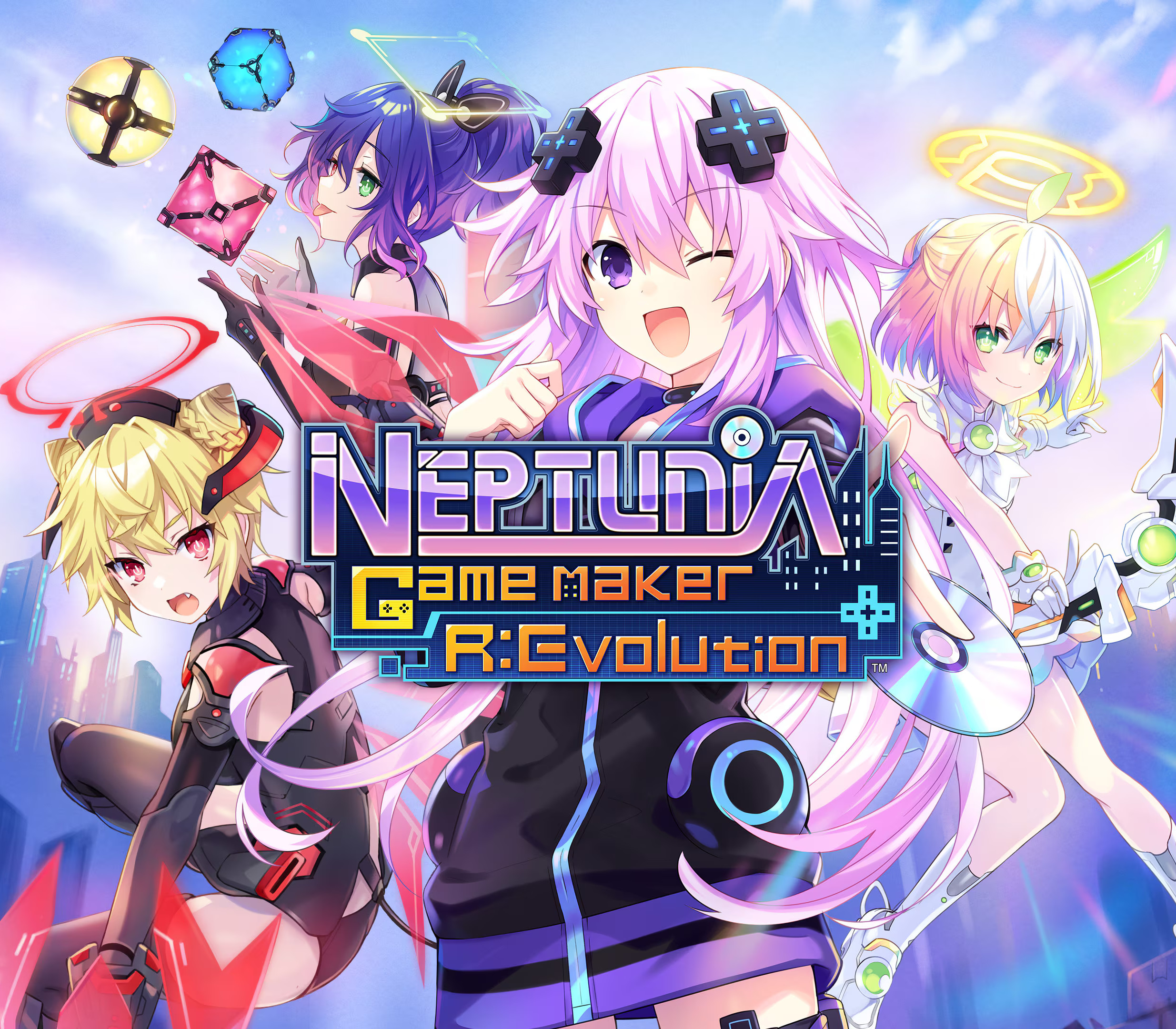 Neptunia Game Maker R:Evolution PC Steam CD Key Logo