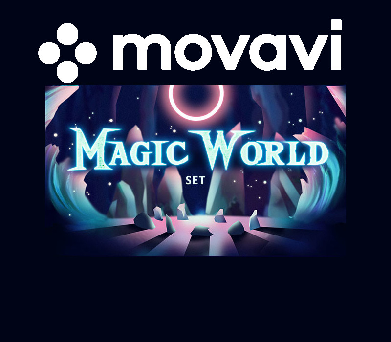 Movavi Video Editor Plus 2022 - Magic World Set DLC Steam CD Key Logo