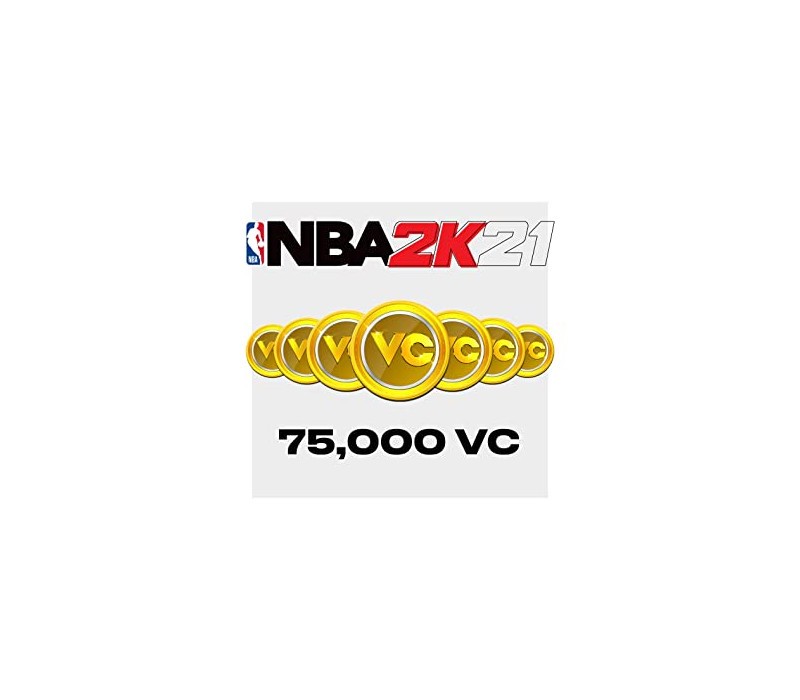 NBA 2K21 - 75,000 VC Pack DLC XBOX One CD Key Logo