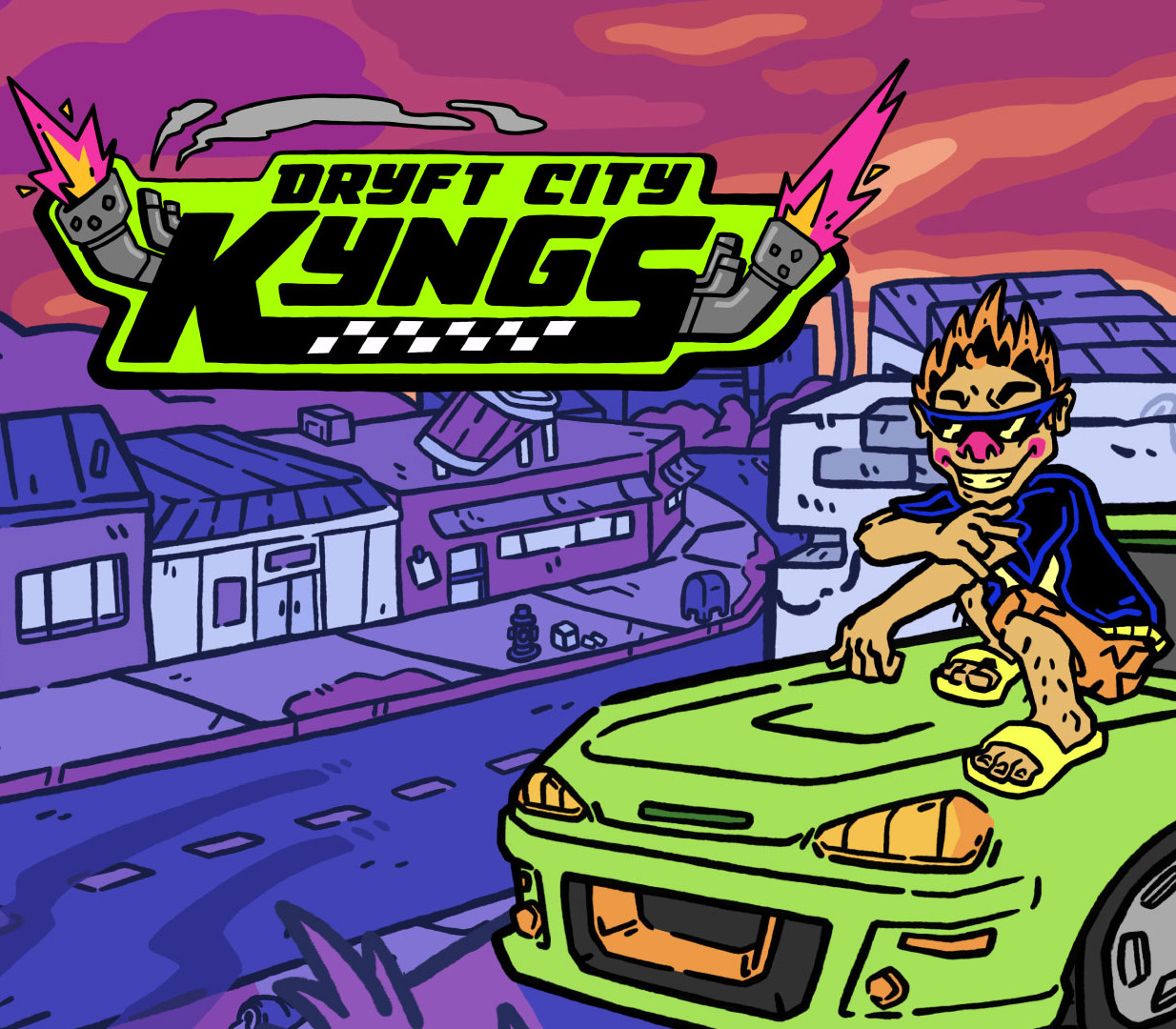 Dryft City Kyngs PC Steam CD Key Logo