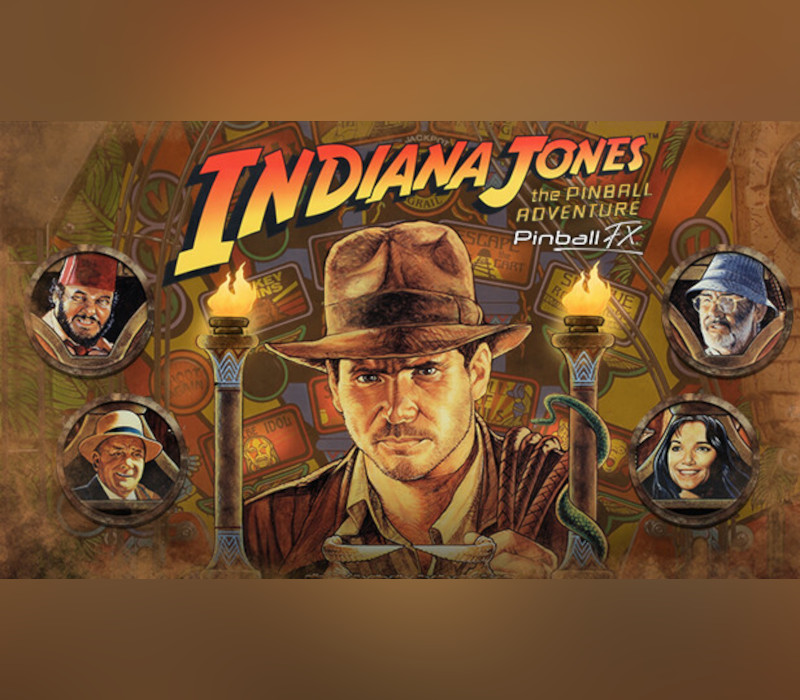 Pinball FX - Indiana Jones: The Pinball Adventure Legacy Bundle Steam CD Key Logo