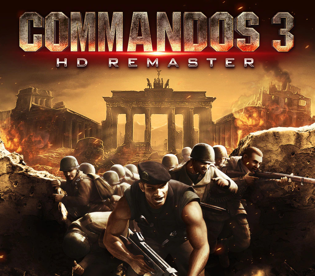 Commandos 3 HD Remaster Steam CD Key Logo