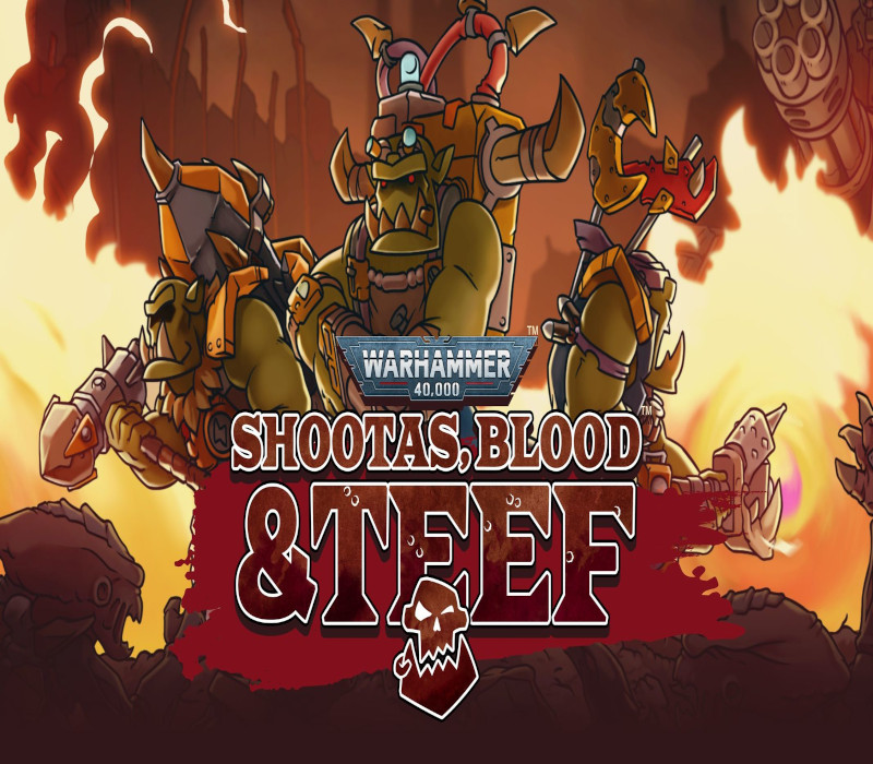 Warhammer 40,000: Shootas, Blood & Teef PC Steam CD Key Logo