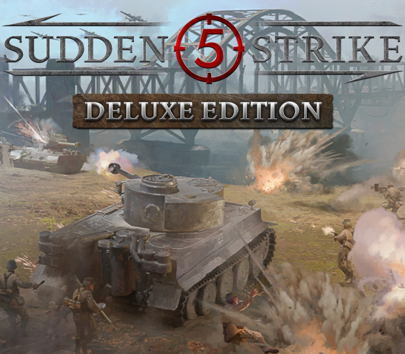 Sudden Strike 5 Deluxe Edition PC Steam CD Key Logo