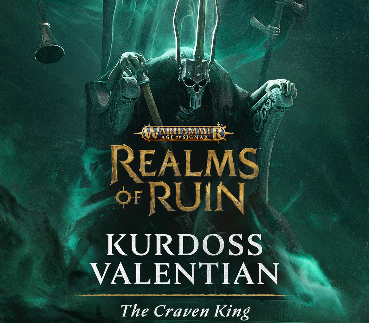 Warhammer Age of Sigmar: Realms of Ruin - Kurdoss Valentian, The Craven King DLC PC Steam CD Key Logo