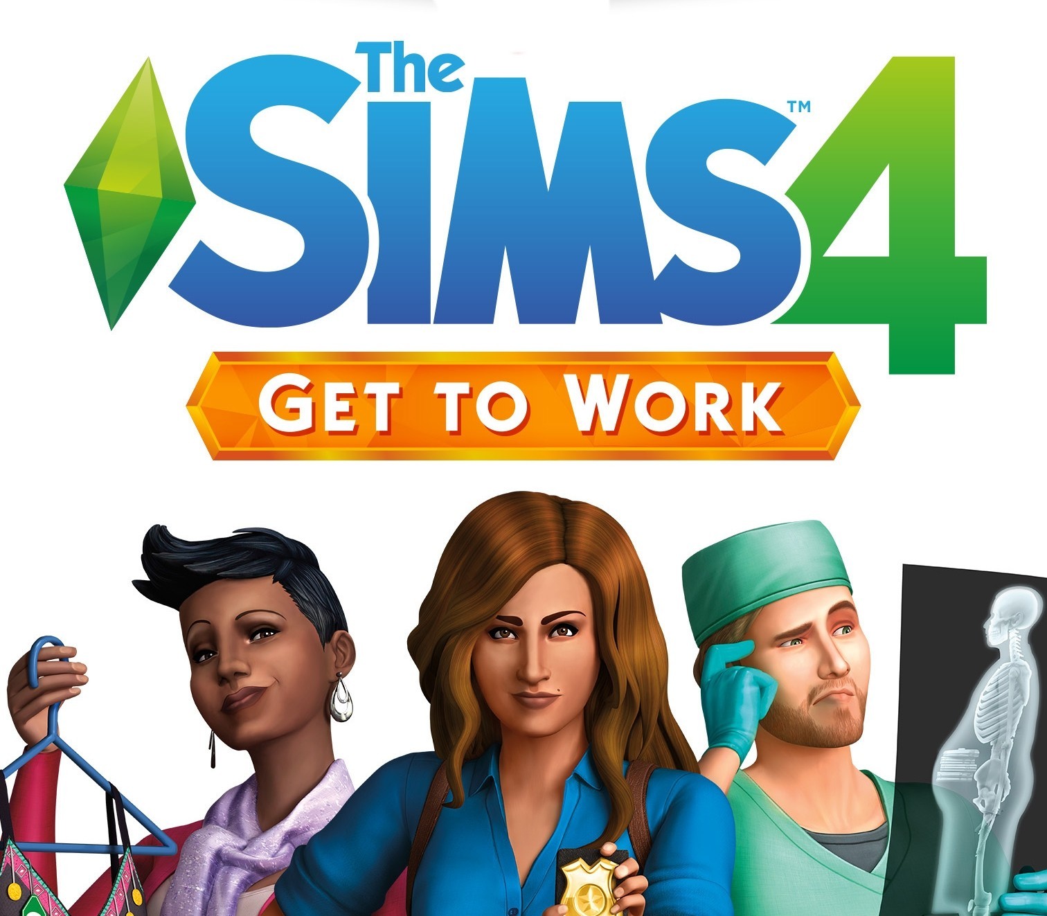 The Sims 4 - Get to Work DLC XBOX One CD Key Logo