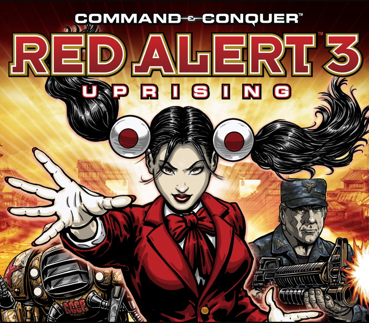 Command & Conquer: Red Alert 3 - Uprising EN EA App CD Key Logo