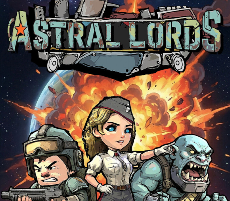 Astral Lords PC Steam CD Key Logo