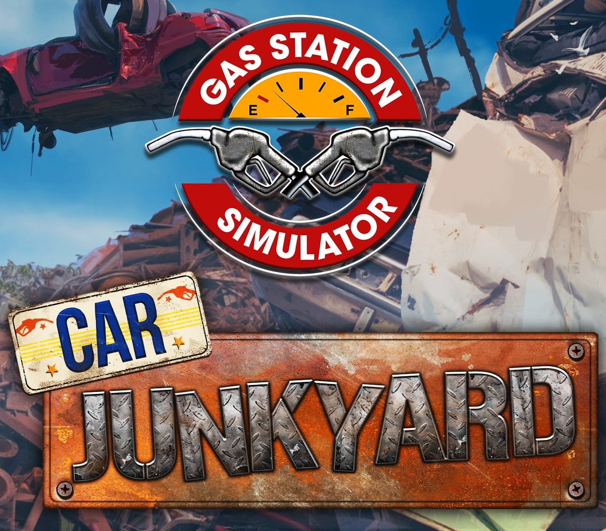 Gas Station Simulator - Car Junkyard DLC PC Steam CD Key Logo