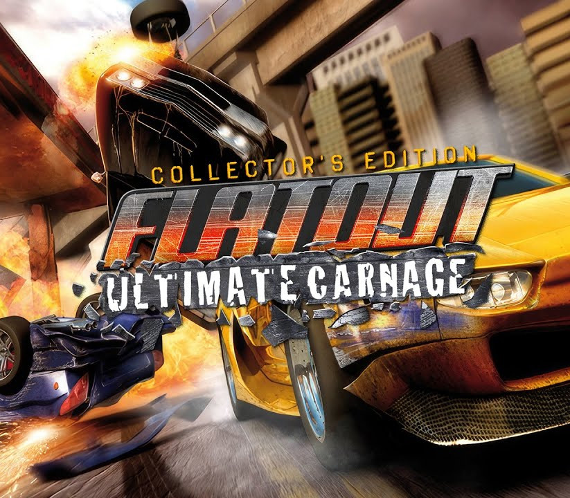 FlatOut: Ultimate Carnage Collector's Edition PC Steam CD Key Logo